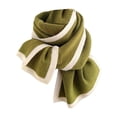 thumbnail image 3 of Bufanda gruesa para mujer, regalo, calentador de cuello, cómoda, suave, para clima frío, 69 pulgadas Verde, 3 of 9