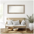 thumbnail image 2 of Amanti Art Custom Wall and Bathroom Mirror (27 x 52 in.), Trellis Silver Frame, 2 of 7
