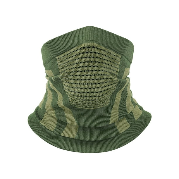 Fiudx Polaina para El Cuello y Mascarilla, Tela Suave y Resistente Al Viento, de Secado Rápido y Transpirable, Bufanda Versátil para Actividades Al Aire Libre, Senderismo, Ciclismo y Running, Unisex,