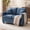 Blue, variant on Daeorio 52" Upholstered Sofa,Loveseat Cloud Couch Comfy Chenille 2 Pillows for Small Spaces,Living Room,Bedroom and Apartment(Beige)