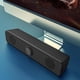 thumbnail image 3 of Barra de sonido con subwoofer y altavoz Bluetooth alimentado por USB, altavoz para PC con entrada AUX de 3,5 mm, altavoz para computadora, altavoz, 3 of 9