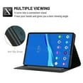 thumbnail image 4 of Dteck Folio Case for Lenovo Tab M10 FHD Plus 10.3 inch TB-X606F, Slim Fit Book Cover Design Multi-Angle Stand PU Leather Case Cover, Purple, 4 of 5