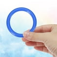 thumbnail image 3 of Uxcell Plastic Ring-Toss Rings for Bottles Carnival Rings Plastic Hoops for Speed and Agility Practice Outdoor Party Favor 2 Inch Blue, 3 of 6