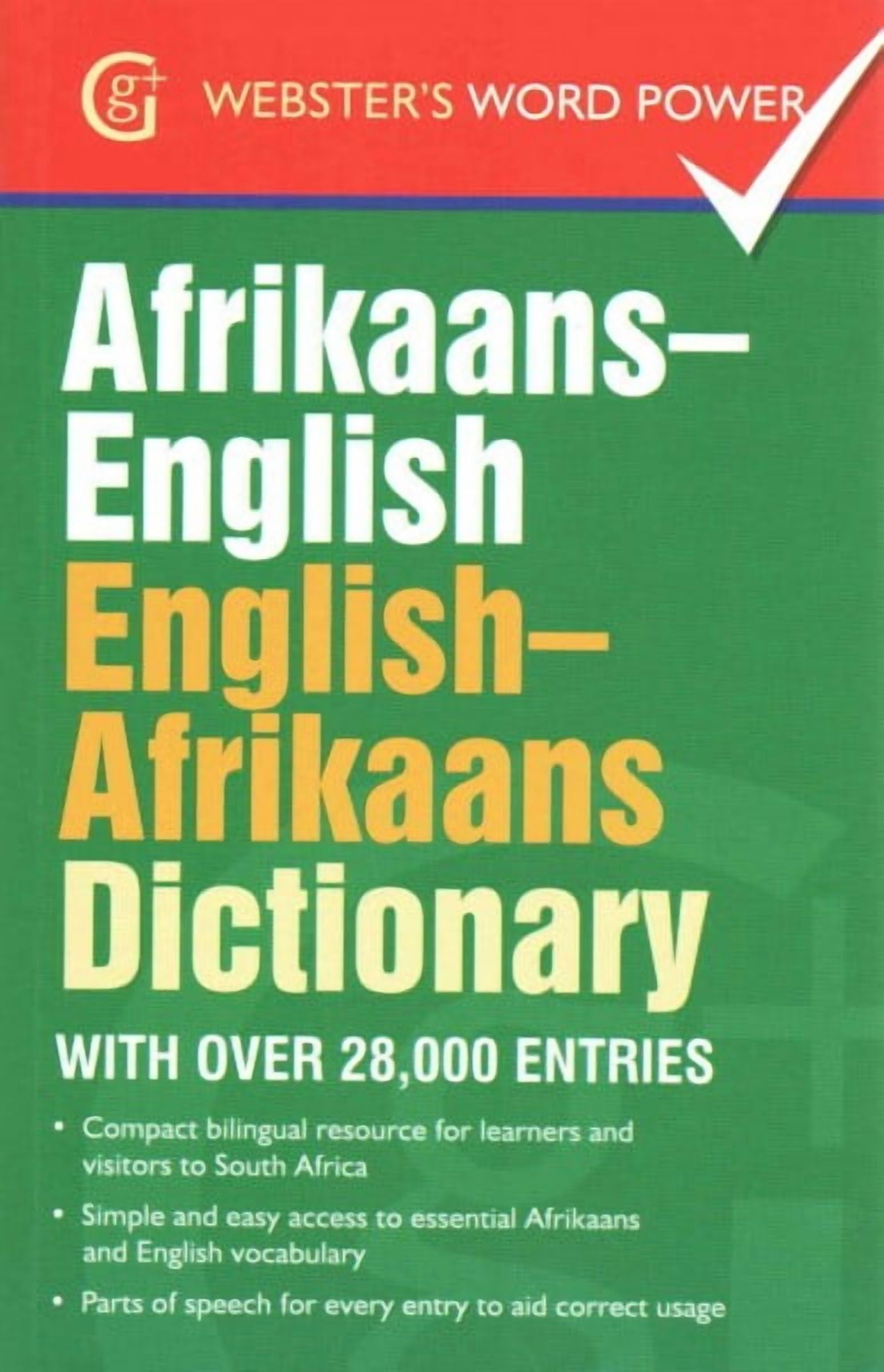 English Afrikaans Dictionary, (Paperback) - Walmart.com