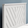 thumbnail image 3 of Glenwillow Home LaFerme Wood Panel Headboard in White - Queen Size, 3 of 11