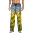 thumbnail image 2 of Field Of Flowerings Sunflowers Men's Pajama Pants Lightweight Sleepwear Bottom Lounge Pants, 2 of 6