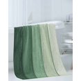 thumbnail image 3 of Turquoise Ombre Towel Set of 3, Soft Microfiber Bath Towels, Hand Towel, Washcloths, Farmhouse Vintage Wooden Striped Quick-Dry Absorbent Towels for Bathroom Kitchen Hotel Beach Gym Spa, 3 of 7
