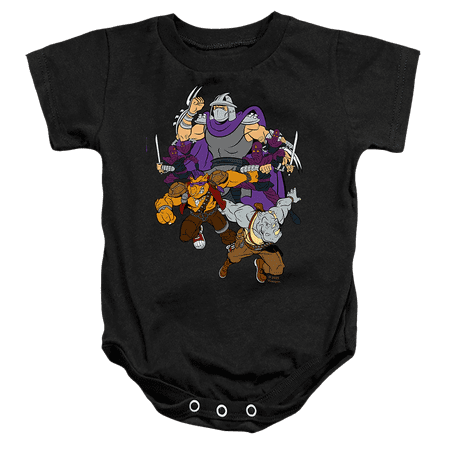 

Teenage Mutant Ninja Turtles Shredder And Foot Clan - Baby Bodysuit