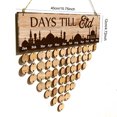 thumbnail image 3 of Bewildely Lasser Bairam calendario de estilo musulmán recordatorio de colgante decoración de pared tablero de decoraciones DIY suministros Decoración del hogar JM01085 Bewildely HA011598-01, 3 of 6
