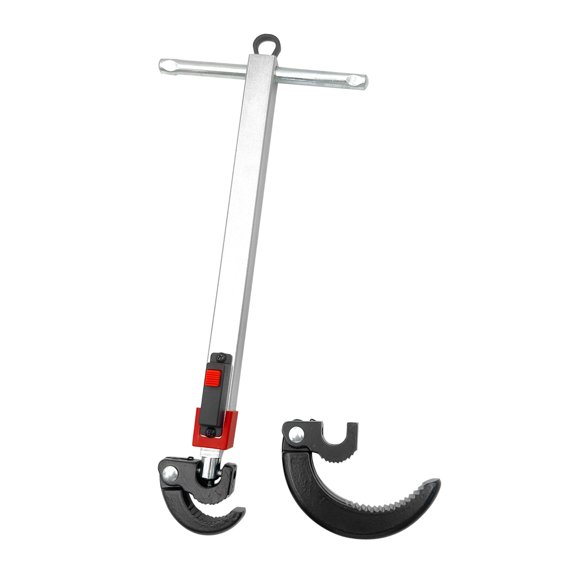 Telescoping Basin Wrench, Sink Faucet Wrench Cr V Steel for Repair Maintenance