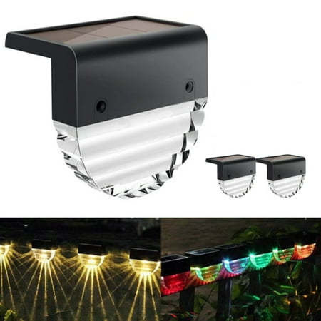 

Tanjnj Promotion Garden Light 6 Solar Lights For Outdoor Garden LED Garden Lights For Patio Decoration Terrace Passageway Steps And Stairs 2 Mode LED Warm White/color Changing Lighting