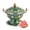 Green, variant on Copper Hot Pot, Traditional Japanese Style Hotpot Cooking Pot, Multifunctional Shabu Shabu Pot Kitchen Utensils, for Kitchen and Dormitory
