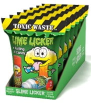 Toxic Waste Slime Licker Liquid Candy Multiple Flavors Sour Piece Tube 4 oz