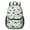 Tractor and Wheelbarrows, variant on Tractor and Tractors Gray Pattern 17" School Backpacks for Teens,Waterproof Oxford Fabric,S-Shape Padded Straps for School,Travel,Hiking,Camping