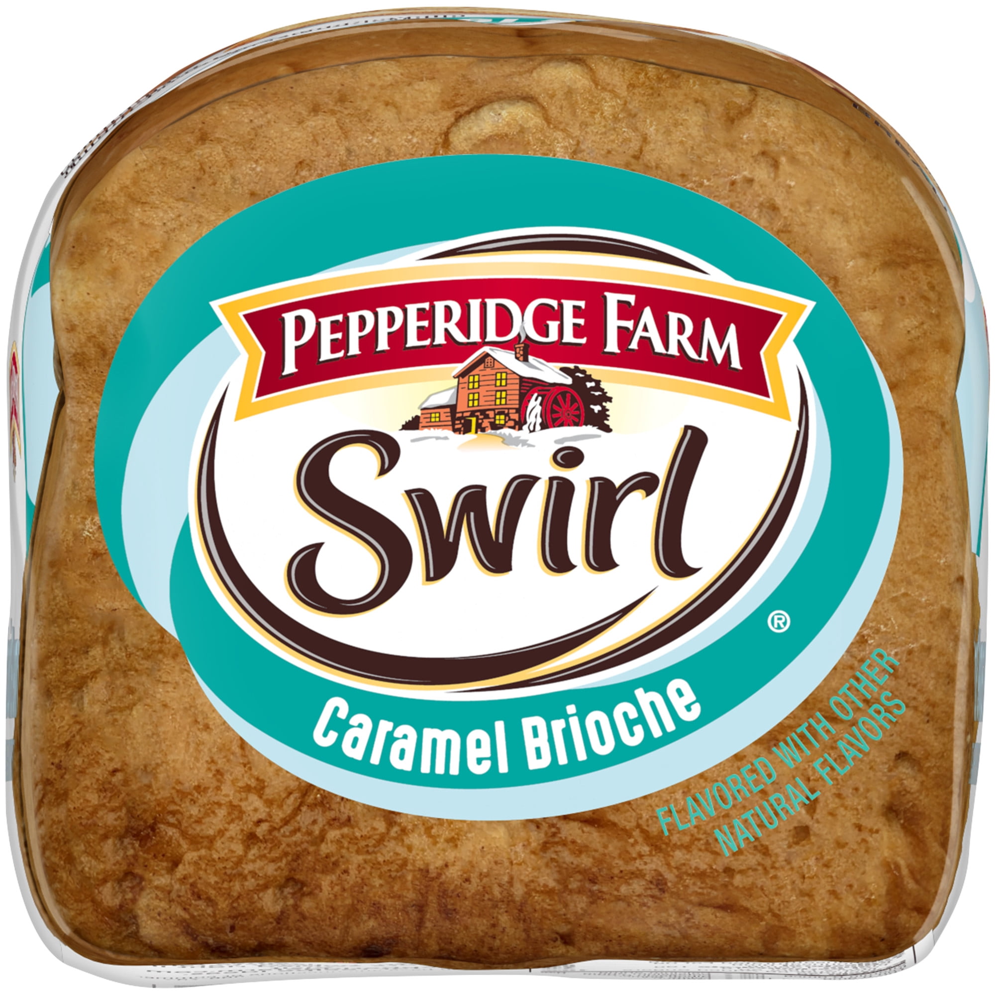 Pepperidge Farm Swirl Caramel Brioche Flavored Bread, 14 oz Bag