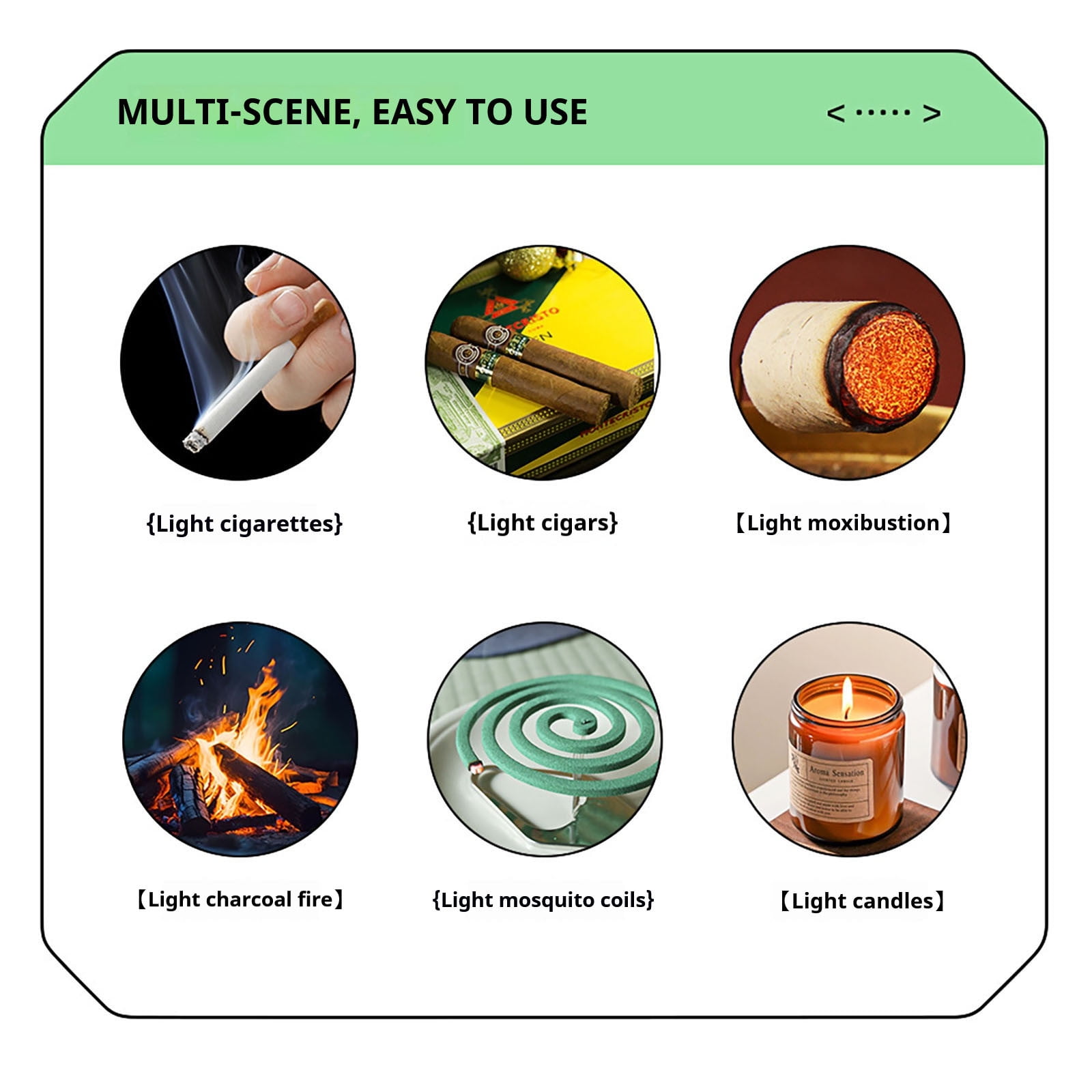 DAMAI Electric Torch Lighters - 2026 New Plasma Lighter with Safety Lock & 360° Inverted Ignition, Outdoor Windproof Straight Flamelighter for Outdoor Campfires Kitchen