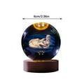 thumbnail image 4 of Cheapark 2.4 Inches Jesus Snow Globe Night Light, 4 of 6