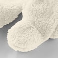 thumbnail image 6 of Xdegoge Fluffy Baby Snowsuit Full Zip Up Thick Fleece Winter Hooded Footed Jumpsuit Outerwear for Infant Boys Girls Outwear Hoodie Romper, 6 of 7