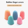 thumbnail image 2 of Housses de Protection Anti-Empreintes Digitales Résistantes à la Chaleur pour Pages de Jeu Ensemble Antidérapant Gants Manchon Élastique Lecture Comptage d'Argent Rose m, 2 of 7