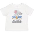 thumbnail image 3 of Inktastic Will You Be My Godfather? Boys or Girls Baby T-Shirt, 3 of 5