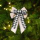 thumbnail image 3 of Nudo de Navidad Árbol de Navidad Colgante Guirnalda Decoraciones Árbol de Navidad Bowknot Adornos Arpillera Artesanía Arco Nudo Decoración para árbol de Navidad Topper Arco Puerta delantera Decoración Fason ZYY-2723, 3 of 4