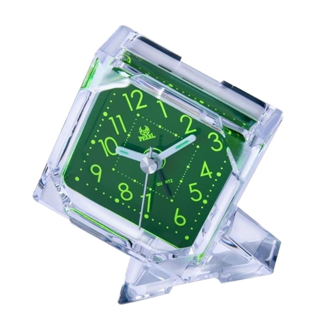 Reloj de alarma portátil Reloj despertador con escritorio Fanmusic Reloj de alarma portátil