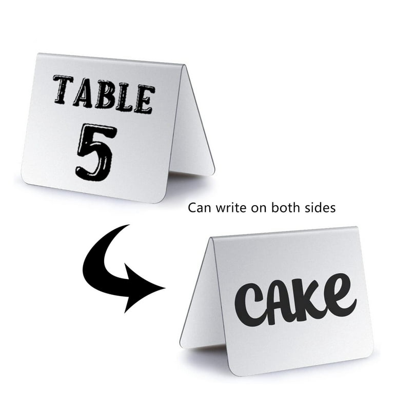 20 Pack 4x3 Mini Chalkboard Signs for Chalk Sign for Food, Party