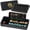 Gold, variant on Soar Forge Sanctum Dice Box - Premium Case & Dice Tray for DND - Phone/Pen Slot, Magnetic Lid and Storage for your Sets, Mini's and More - Felt-Lined Vault Holder for D&D and RPG (Glitter Silver)