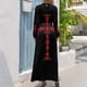 thumbnail image 2 of Vestido largo de gran acto de amor, ropa de verano, vestidos de mujer, verano 2024, vestido de noche de lujo para mujer para boda, 2 of 4