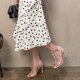 thumbnail image 4 of WORGEOUS 1 par de mujeres Sandalias de Rhinestone Sandalias Transparentes Vamps Sandals Steylish Peep-Toe Shoes, 4 of 7