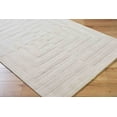 thumbnail image 2 of Mark&Day Wool Rugs, 4x6 Diane Global Light Silver Area Rug, Silver Carpet for Living Room, Bedroom or Kitchen (3'11" x 5'7"), 2 of 5