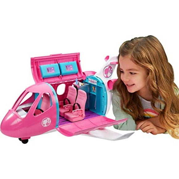 Set de juego Barbie Dreamplane Transforming con asientos reclinables Barbie
