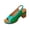 Green, variant on Women's Low Chunky Heels Sandals Open Toe Slingback Slip-On Block Heels Summer Sandals for Casual Wedding Party, Green Size 9