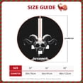 thumbnail image 5 of Lsque The Binding of Isaac Print Christmas Tree Skirt with Ties and Velcro,Xmas Holiday Decorations, Adjustable Tree Skirt-36", 5 of 6