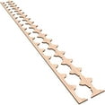 thumbnail image 6 of Ekena Millwork 94"H x 3/8"T Pandora Adjustable Wood Decorative Slat Wall Panel Kit, Red Oak (contains 16 Slats + 1 Straight Edge Starter Slat), 6 of 16