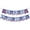 Blue, variant on Z52LingLing Decoration Independence Day Horizontal Stripe Star Pennant Pull Flag Banner, Patriotic Decor for 4th of July Party