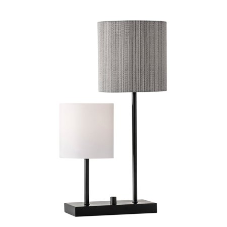 Front Lamp - Adesso Aubrey Black Table Lamp