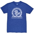 thumbnail image 2 of Men's 1863FC  Heather Royal Blackburn Rovers Mono Crest Twisted Tri-Blend Slub T-Shirt, 2 of 3