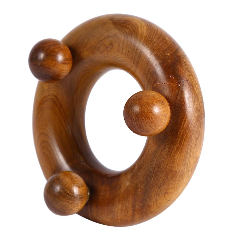 WALFRONT Body THAI MASSAGE STICK Roller Wood Massager Reflexology