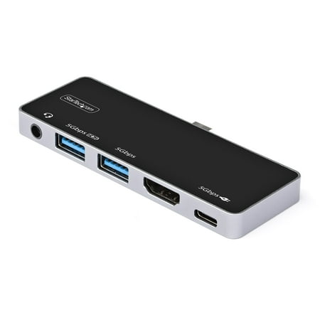 UPC: 0065030891622 | StarTech USB C Multiport Adapter  USB-C to 4K 60Hz HDMI  100W PD Pass-Through  3xUSB  Audio  USB-C Mini Dock  Portable USB Type-C Dock