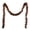 Multicolor, variant on Halloween Garland, 9.2Ft Long Fade-Resistant and Reusable Plastic Tassel Banner with Pumpkins and Ghosts, Hanging Spooky Party Decor for Mantel Fireplace Wall Indoor Outdoor