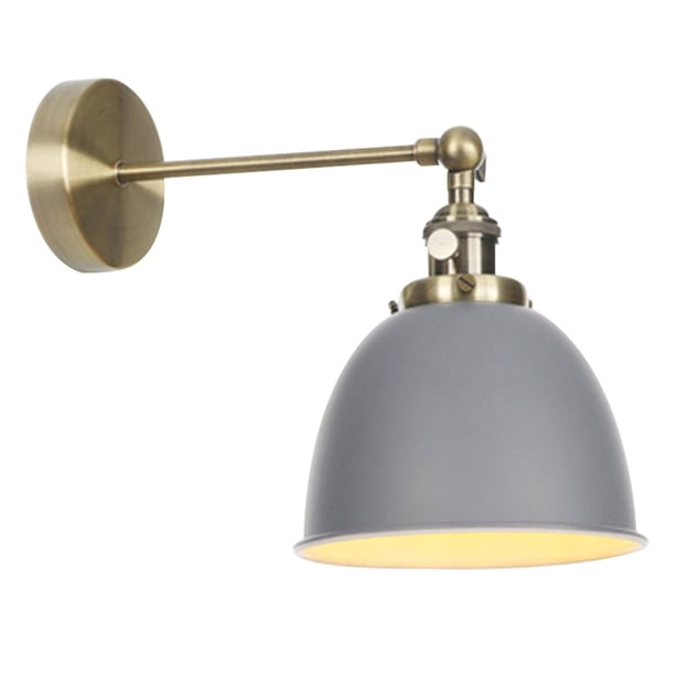 Mini moderno con pantalla de metal Iluminación de pared Lámparas de pared Vintage Industrial Loft Lámparas de pared Diseño antiguo Deco Iluminación de pared Lámpara de pared de cocina