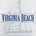 thumbnail image 3 of CafePress - Virginia Beach Sweatshirt - Crew Neck Sweatshirt, 3 of 4