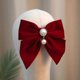 thumbnail image 5 of Hair clips with bow for women and girls, hair clips with bow accessories for women red, 5 of 5