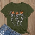 thumbnail image 2 of Womens Athletic Tops W Long Sleeve T Shirt Tee Workout Shirt Womens Summer Tops Running Shirts Layering Long Sleeve Women Tees Women Exercise Shirts Loose Fit Tee Green XXL, 2 of 4