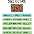 thumbnail image 3 of Crawling Indoor Carpet Play Mat Circle for Living Room Bedroom Educational Nursery Floor Mat Area Rugs 60x39in Carpet Runner, 3 of 6