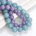 thumbnail image 2 of U8MO 1 Strand 38cm Natural Stone Aquamarine Gemstone Beads 4mm 6mm 8mm 10mm 12mm 14mm-Blue-8mm, 2 of 5