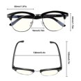 thumbnail image 2 of Gafas Anti Luz Azul Gafas De Bloqueo De Luz Azul Gafas Anti Fatiga Ocular Para Mujeres Y Hombres ANGGREK Otros, 2 of 8