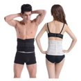thumbnail image 4 of Breathable and warm waist belt - Black (M size), back care equipment - Breathable and adjustable lower back pain support - Double pull compression strap - Enhanced spine protection vest, 4 of 5