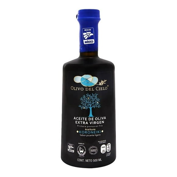 Aceite de oliva Olivo del Cielo extra virgen, aceituna koroneiki 500 ml